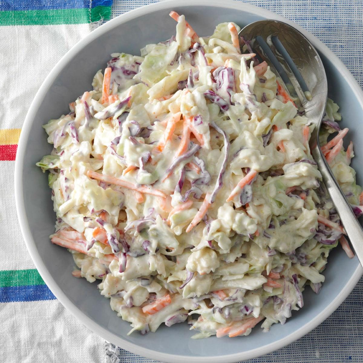 Creamy Coleslaw Recipe: How to Make It | Taste of Home