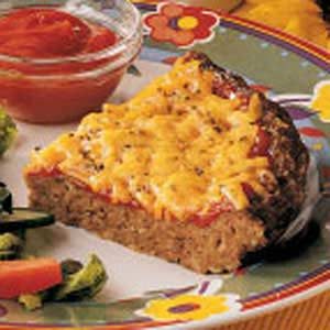 Cheesy Meat Loaf Pie