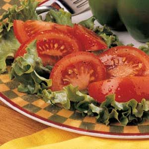 Tomatoes with Vinaigrette