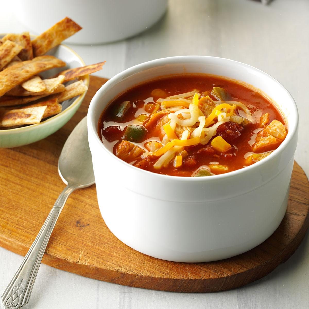 Inspired by: The Cheesecake Factory Spicy Tortilla Soup