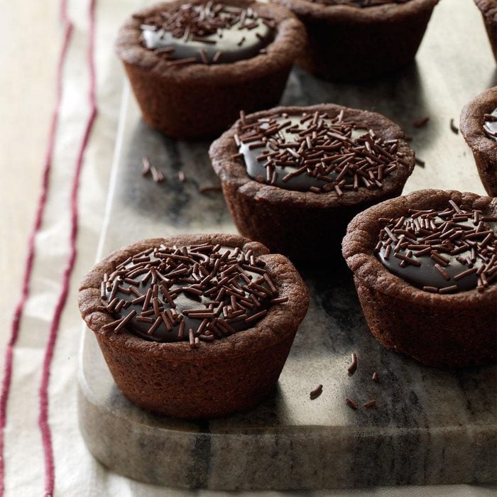 Truffle-Filled Cookie Tarts
