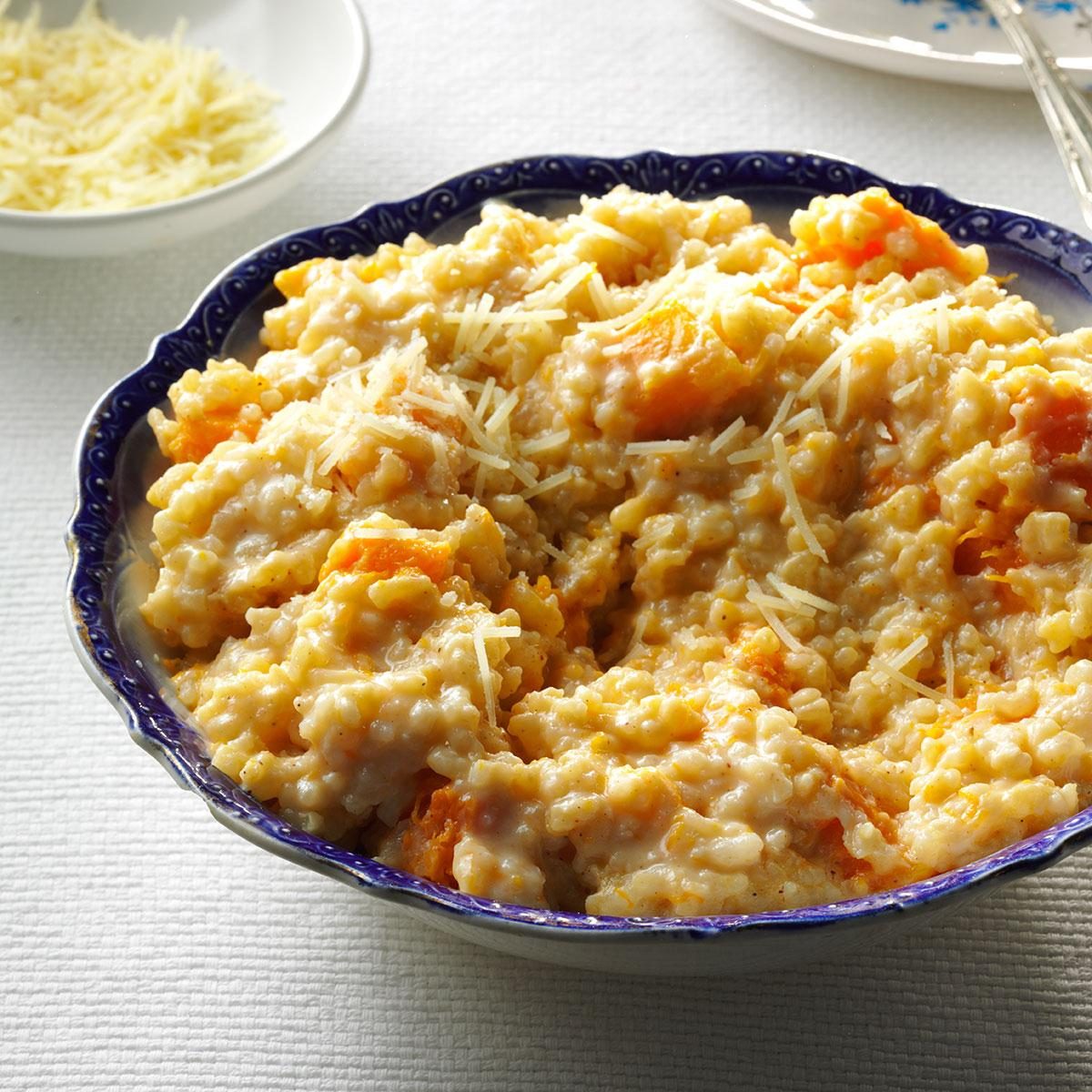 Butternut Squash Oven Risotto