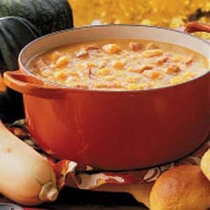 Navy Bean Squash Soup
