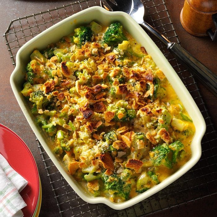 Crumb-Topped Broccoli Bake