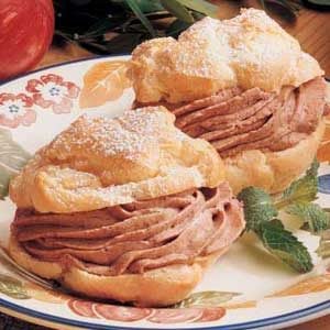 Mocha Cream Puffs