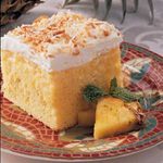 Easy Pineapple Coconut Cake