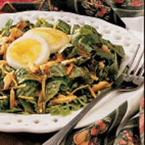 Salad with Honey-Mustard Dressing