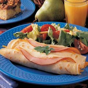 Ham ‘n’ Cheese Crepes