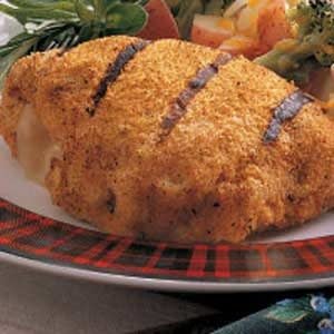 Grilled Chicken Cordon Bleu