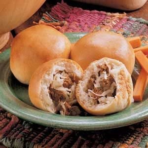 Sauerkraut Beef Buns