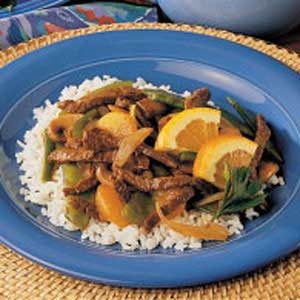 Mandarin Beef Stir-Fry