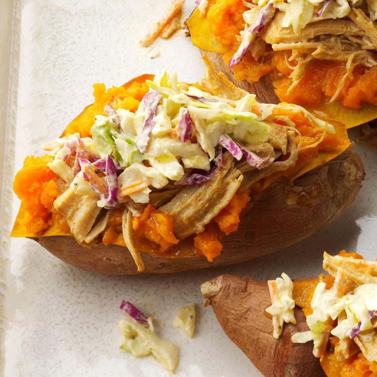 Southern Loaded Sweet Potatoes