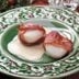 Bacon-Wrapped Scallops with Cream Sauce