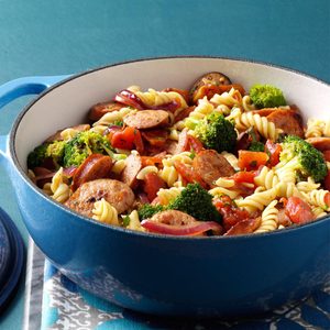 Pasta & Broccoli Sausage Simmer