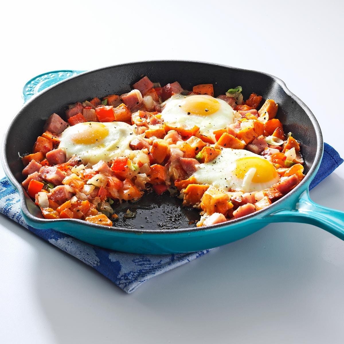 Sweet Potato and Ham Hash Recipe: How to Make It