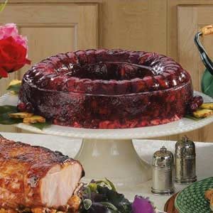 Cranberry Jell-O Mold