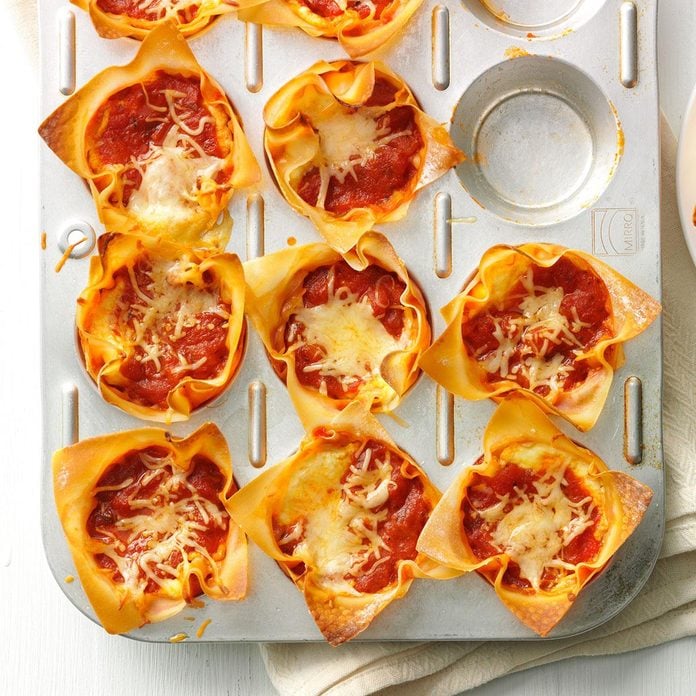 Muffin-Tin Lasagnas