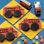Fire Truck Cookies