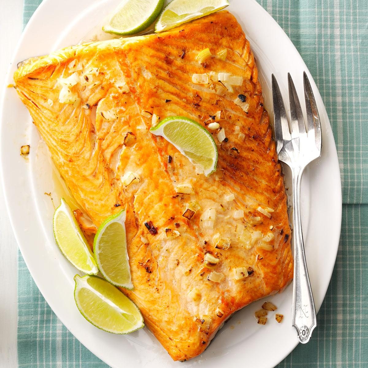 Garlic Lime Salmon