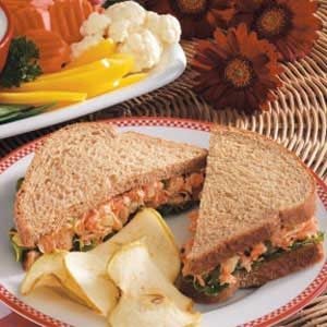 Garden Tuna Sandwiches