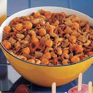 Cheese Ball Snack Mix