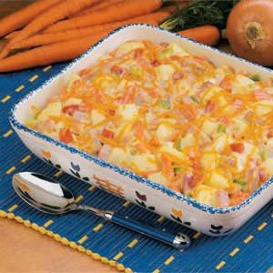 Makeover Ham 'n' Potato Bake