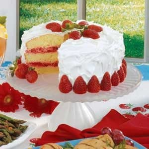 Strawberry Sunshine Cake