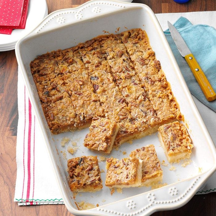 Toffee Pecan Bars