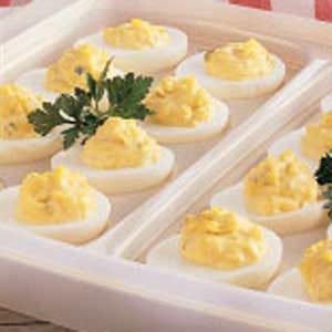 Picnic Stuffed Eggs