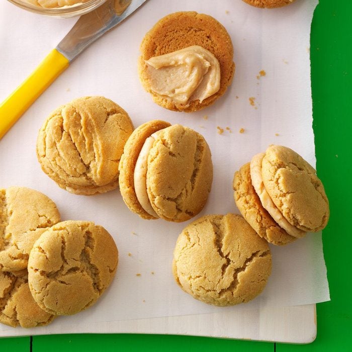 Inspired by: Do-si-dos (aka Peanut Butter Sandwich Cookies)