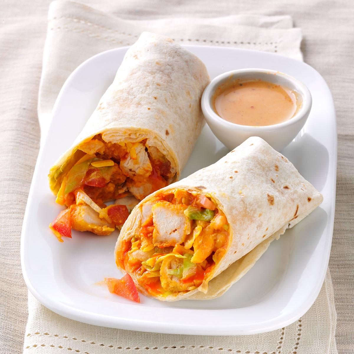 Crispy Buffalo Chicken Wraps Recipe: How to Make It