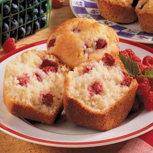 Lemon Raspberry Jumbo Muffins