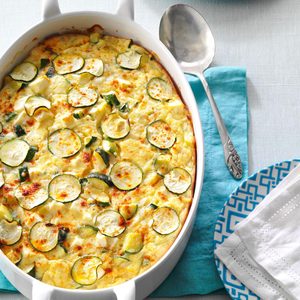 Greek Zucchini & Feta Bake