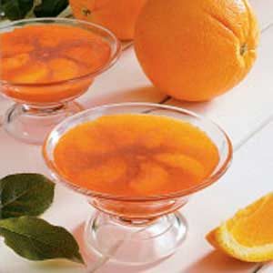 Orange Gelatin Cups