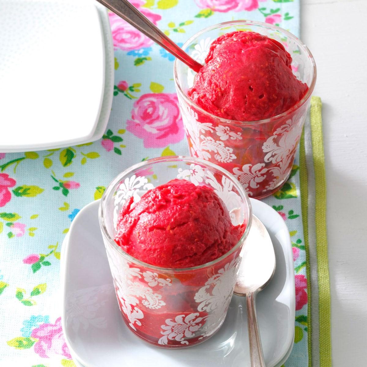 Raspberry Sorbet Recipe: How to Make It | Taste of Home