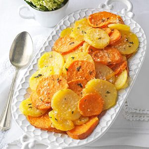 Roasted Potatoes with Garlic Butter