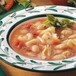 Too-Easy Tortellini Soup