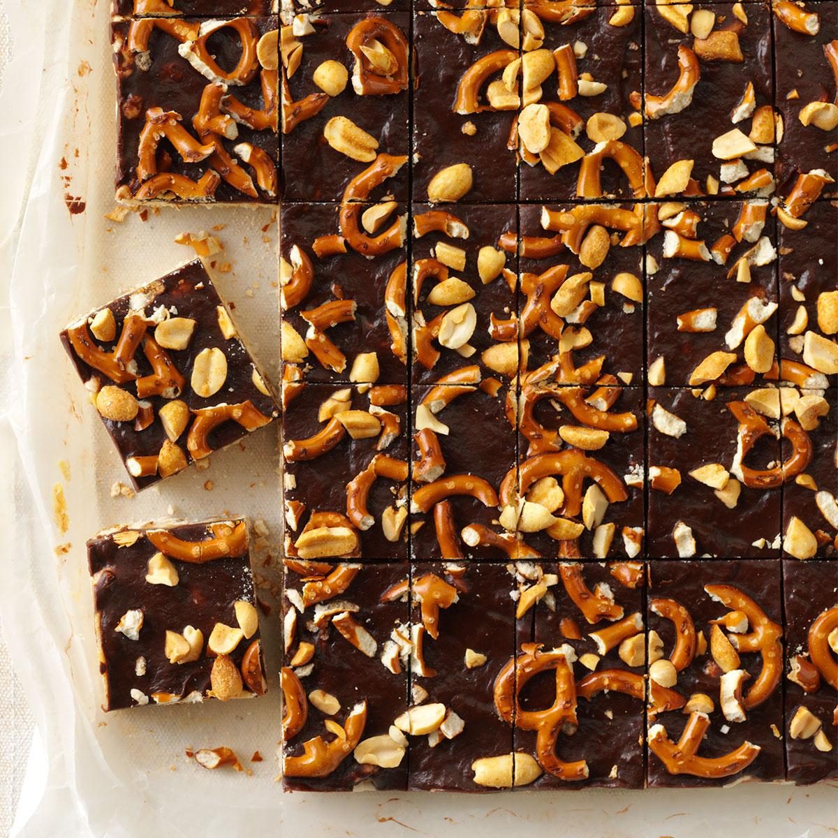 Chocolate Peanut Butter Crunch Bars