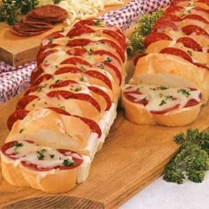 Mozzarella Pepperoni Bread