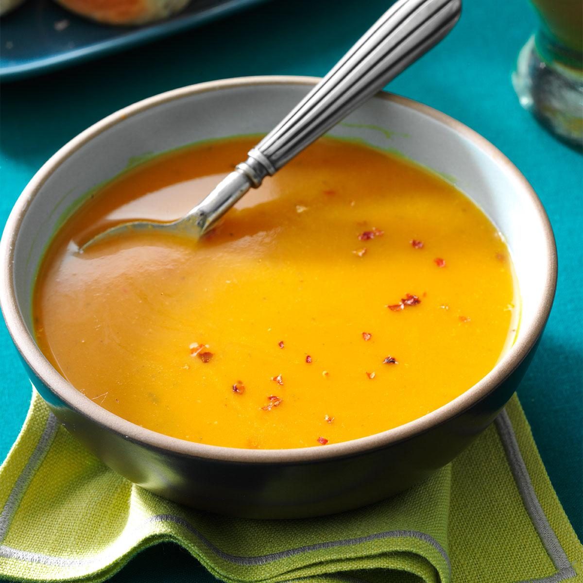 Pureed Butternut Squash Soup