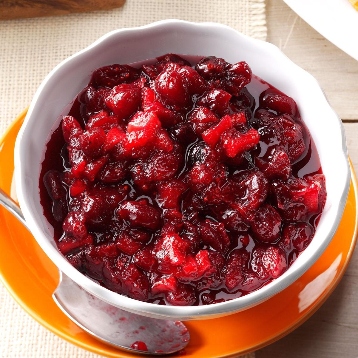 Slow-Cooker Cran-Apple Chutney