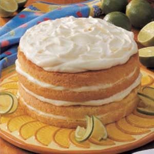Lime Cream Torte