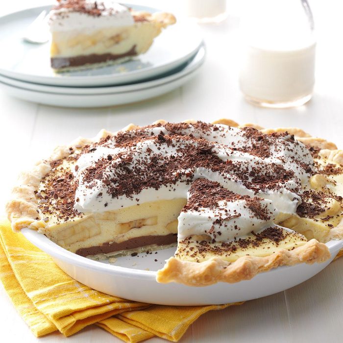 Creamy Chocolate-Banana Pie