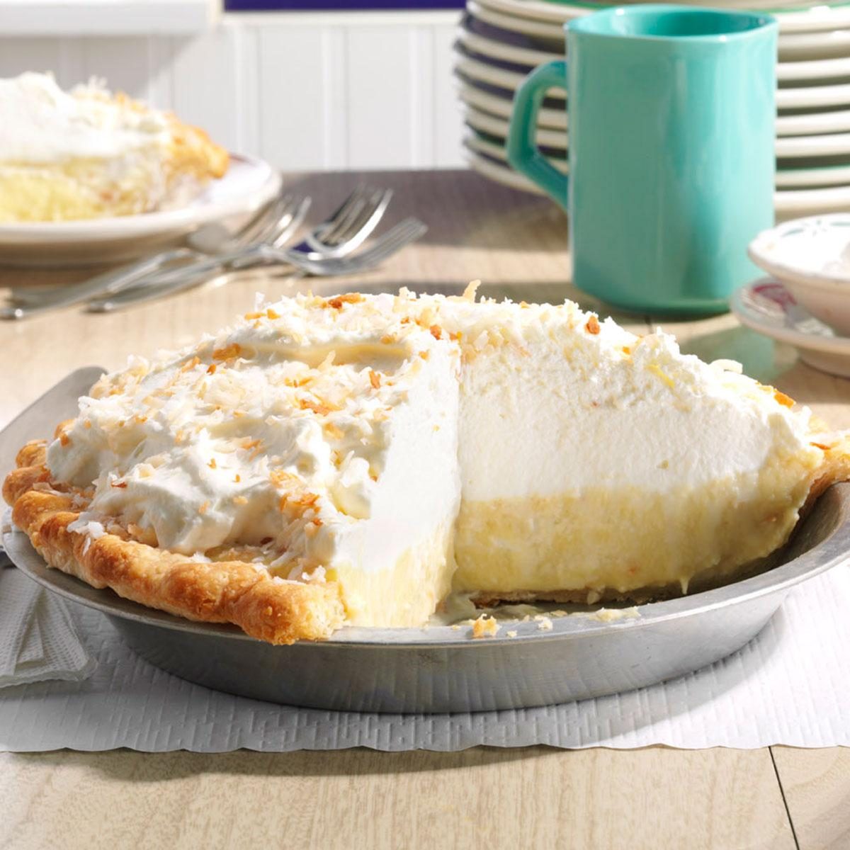 Dar’s Coconut Cream Pie