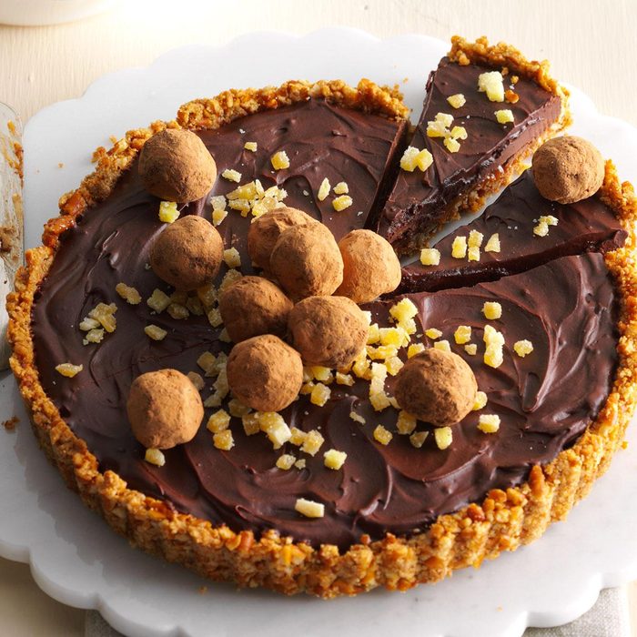 Chai Truffle Tart