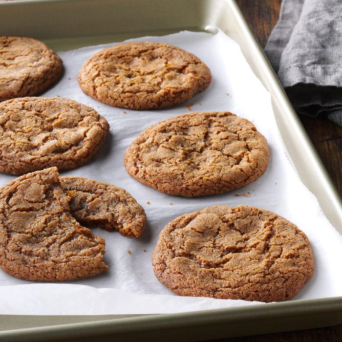 Spiced Toffee Cookies