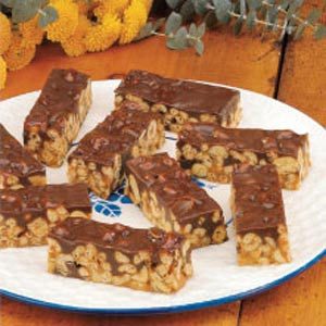 Peanutty Caramel Bars