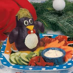 Penguin Veggie Platter