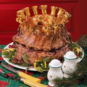Crown Roast of Pork with Stuffing