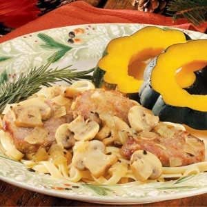 Mushroom Pork Scallopini